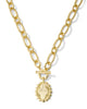 KENDRA SCOTT- Grandma Link Chain Necklace in Gold Metal