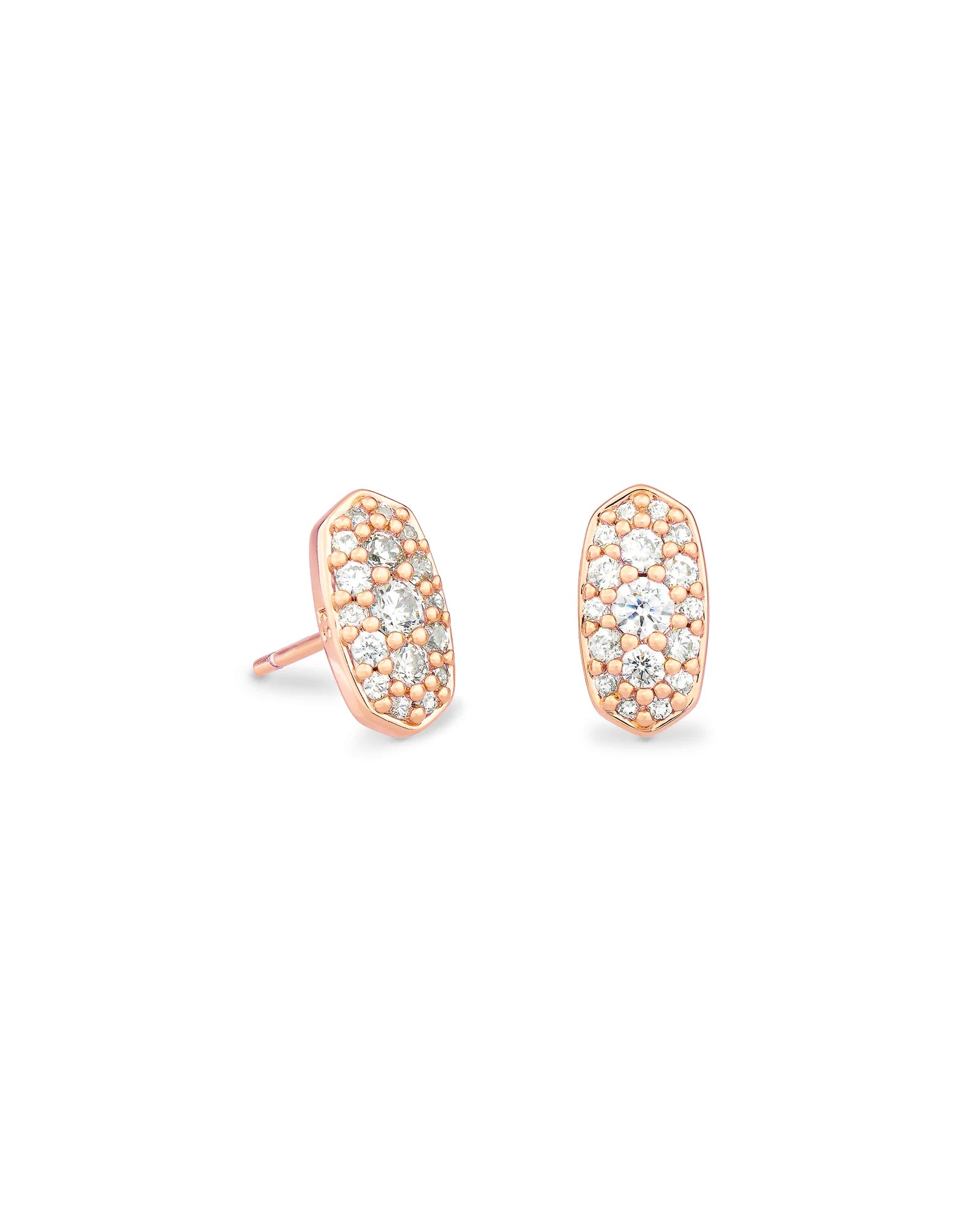 KENDRA SCOTT- Grayson Stud Earrings in Rose Gold