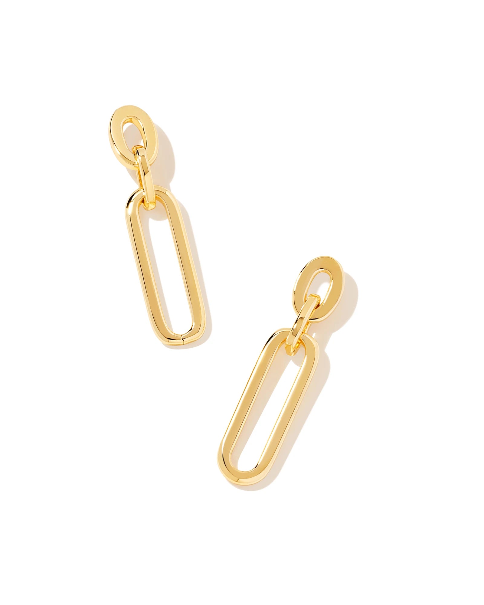 KENDRA SCOTT- Heather Linear Earrings in Gold Metal