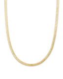 KENDR SCOTT- Kassie Chain Necklace in Gold Metal