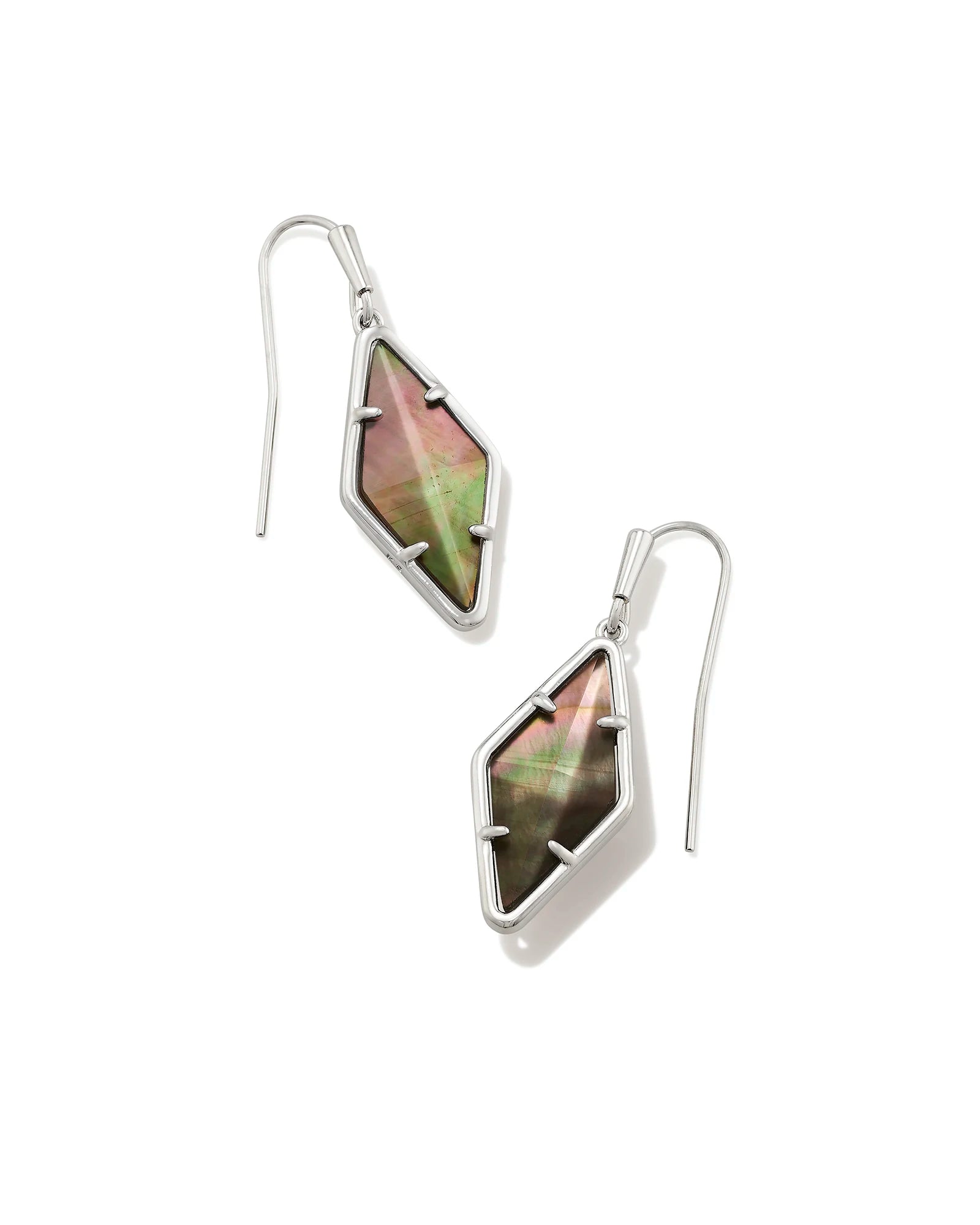 Ted Muehling Large Black Mother-of-Pearl Chip Earrings - Bergdorf Goodman