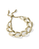 KENDRA SCOTT- Kira Chain Bracelet in Gold Metal