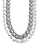 KENDRA SCOTT- Kira Chain Multi Strand Necklace in Vintage Silver Metal