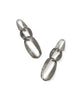 KENDRA SCOTT- Kira Statement Earring in Vintage Silver Metal