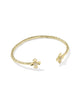 KENDRA SCOTT- Leanne Cuff Bracelet in Gold Natural Mother of Pearl