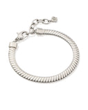 KENDRA SCOTT- Lex Chain Bracelet in Rhodium Metal