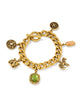KENDRA SCOTT- Raina Charm Bracelet in Vintage Gold Multi Mix