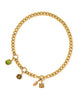 KENDRA SCOTT- Raina Charm Necklace in Vintage Gold Multi Mix