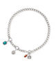 KENDRA SCOTT- Raina Charm Necklace in Vintage Silver Multi Mix