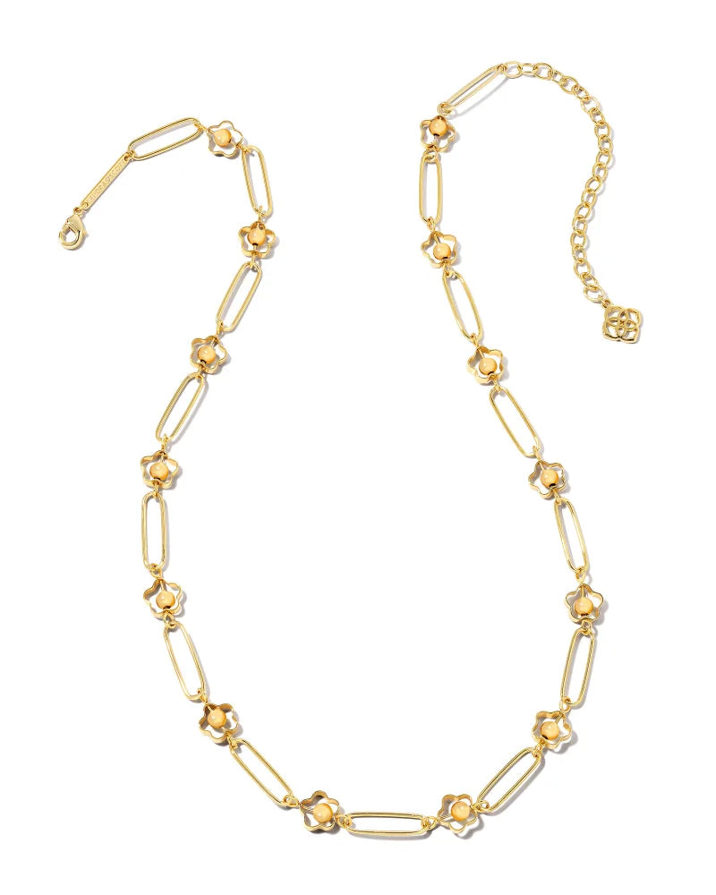 Adeline Chain Necklace in Gold