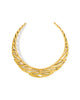 KENDRA SCOTT- Tiger Striped Daphne Statement Necklace in Vintage Gold