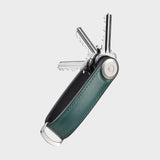 ORBITKEY- Hybrid Leather Pine Green Key Organizer