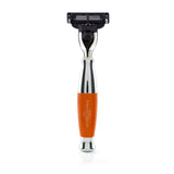 EDWIN JAGGER- Gillette Mach 3 Razor - Orange & Chrome