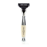 EDWIN JAGGER- Gillette Mach 3 Razor - Imitation Ivory & Chrome