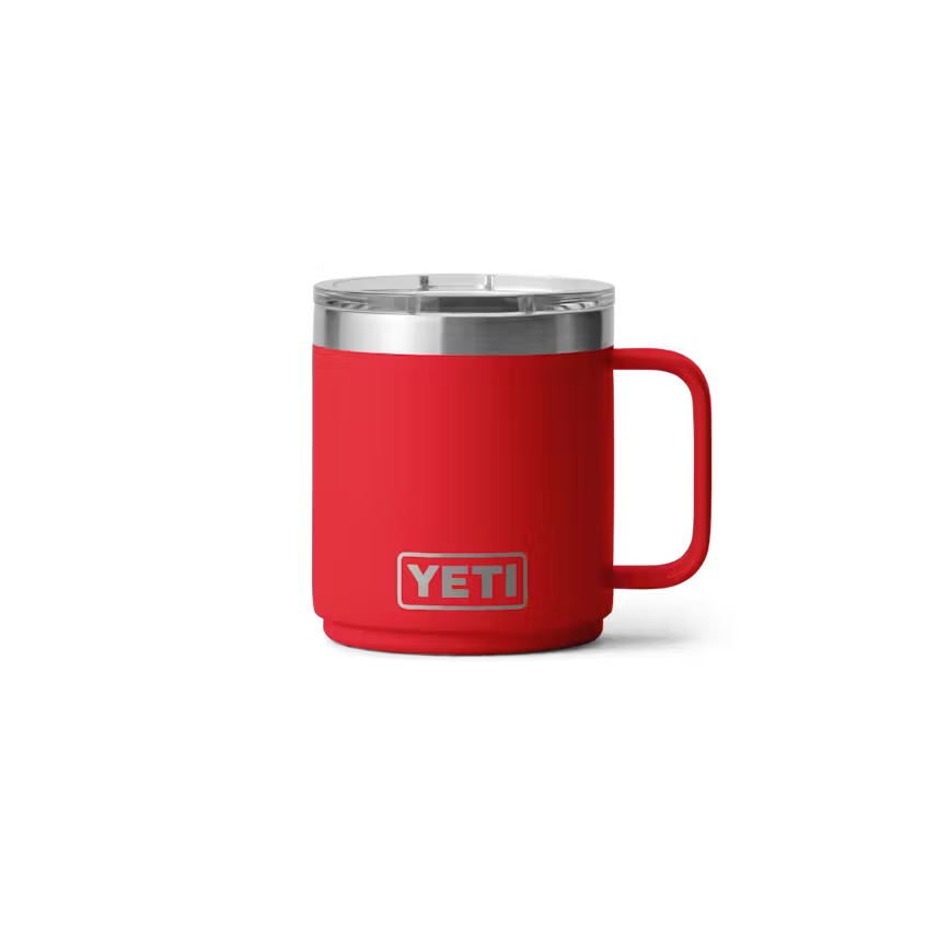 YETI- 10oz Stackable Mug w/Ceramic Lining in Rescue Red