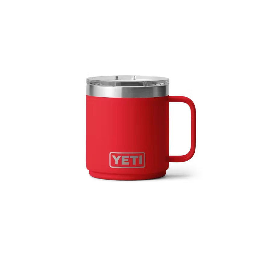 YETI- 10oz Stackable Mug w/Ceramic Lining in Rescue Red