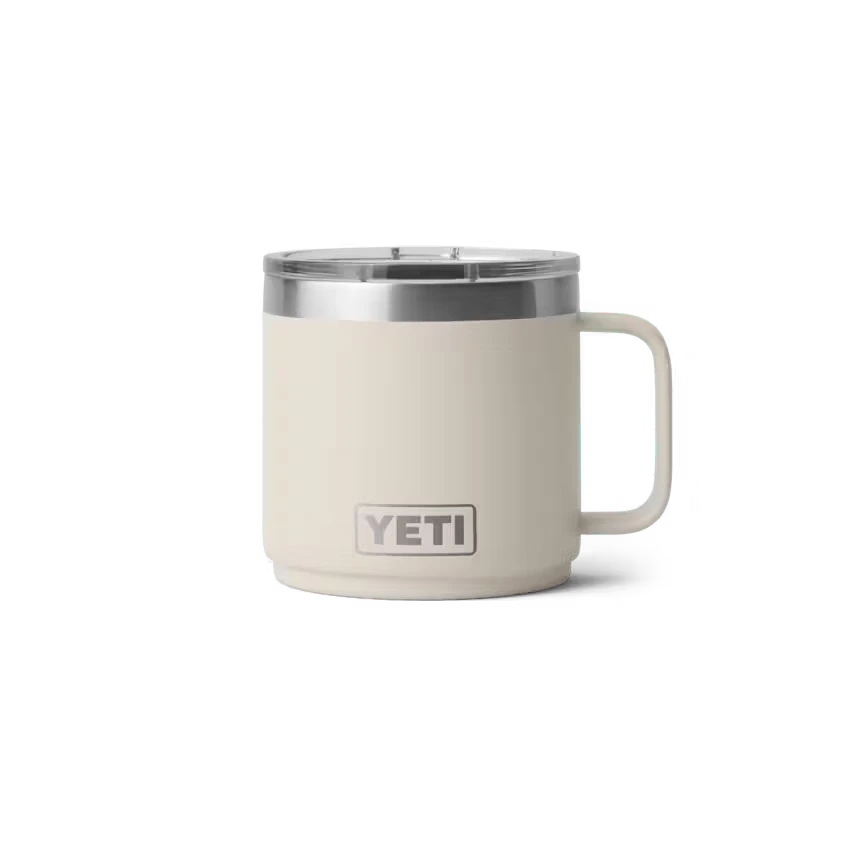 YETI- 14oz Stackable Mug w/Ceramic Lining in Cape Taupe