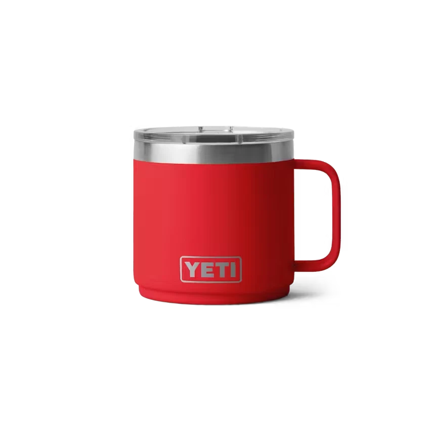 YETI- 14oz Mug w/Ceramic Lining in Rescue Red