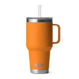 YETI- Rambler 35oz Straw Mug in King Crab Orange