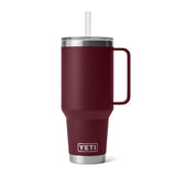 YETI- Rambler 42oz Straw Mug in Wild Vine Red