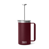 YETI- Rambler 34oz French Press in Wild Vine Red