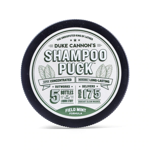 DUKE CANNON- Shampoo Puck- Field Mint
