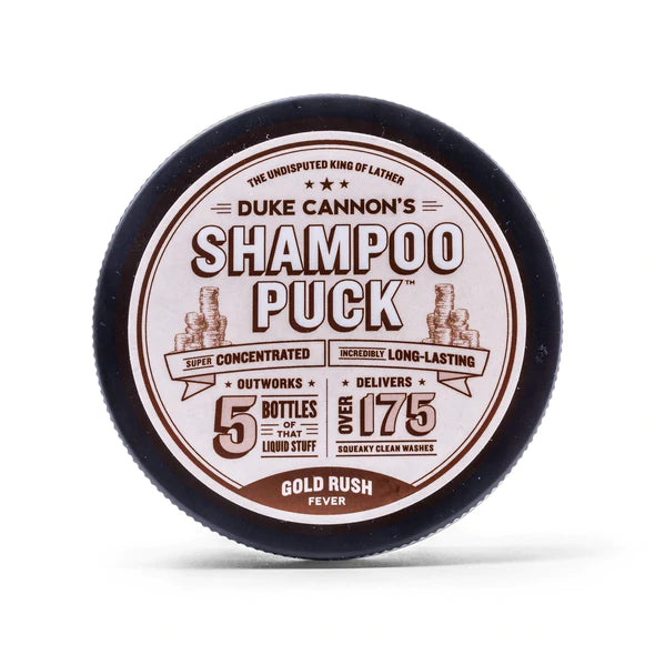 DUKE CANNON- Gold Rush Fever Shampoo Puck