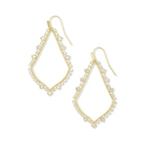 Kendra Scott Sophee Crystal Drop Earrings in Gold