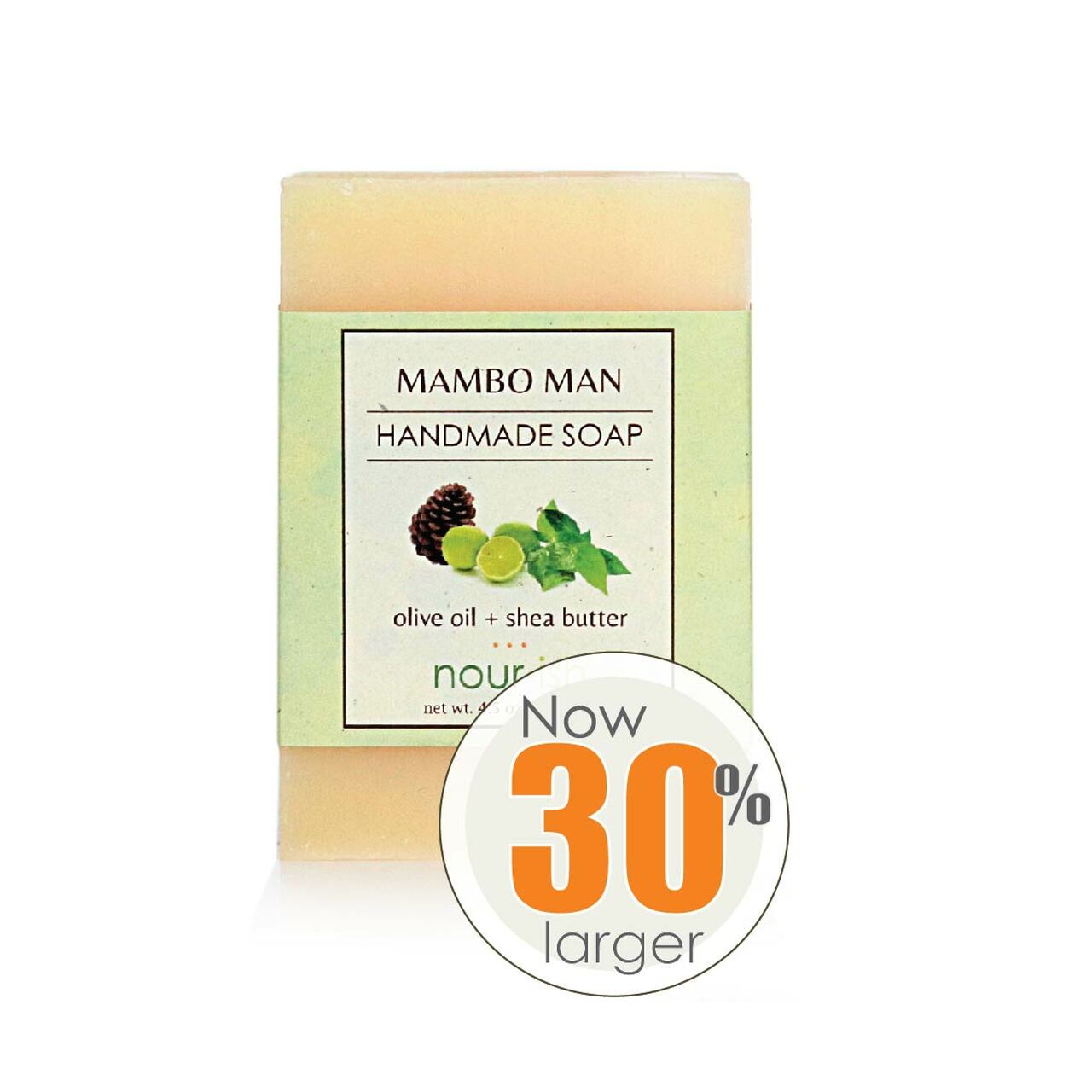 NOURISH- Mambo Man Shea Butter Soap