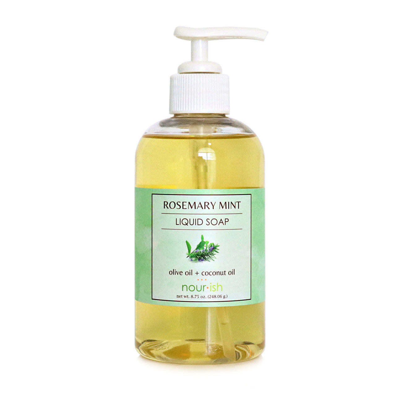 Nourish- Rosemary Mint Liquid Soap