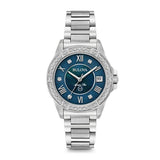 BULOVA WOMEN'S 32MM BLUE MARINE STAR STAINLESS STEEL AND DIAMOND BRACELET WATCH - M&R Jewelers