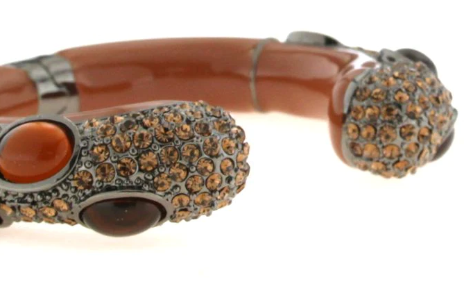 Brown Smokey Quartz Fashion Bracelet