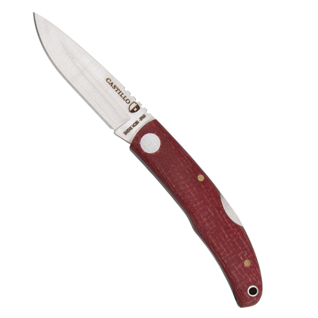 CASTILLO - The Listo Knife in Chili Red Micarta – Luka Life + Style