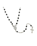 .925 Silver Rosary  Necklace