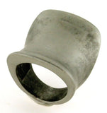 Brass Plated Ring Anti Silver