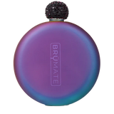 Brumate- 5oz Glitter Flask in Dark Aura