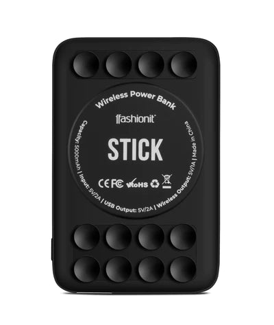 FASHION IT- STICK Wireless Charger in Black