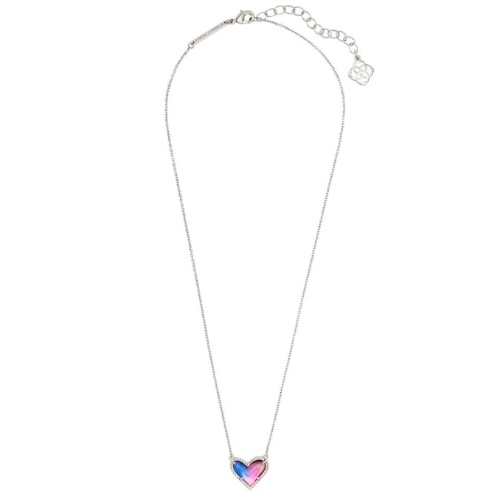 Kendra scott deals white heart necklace