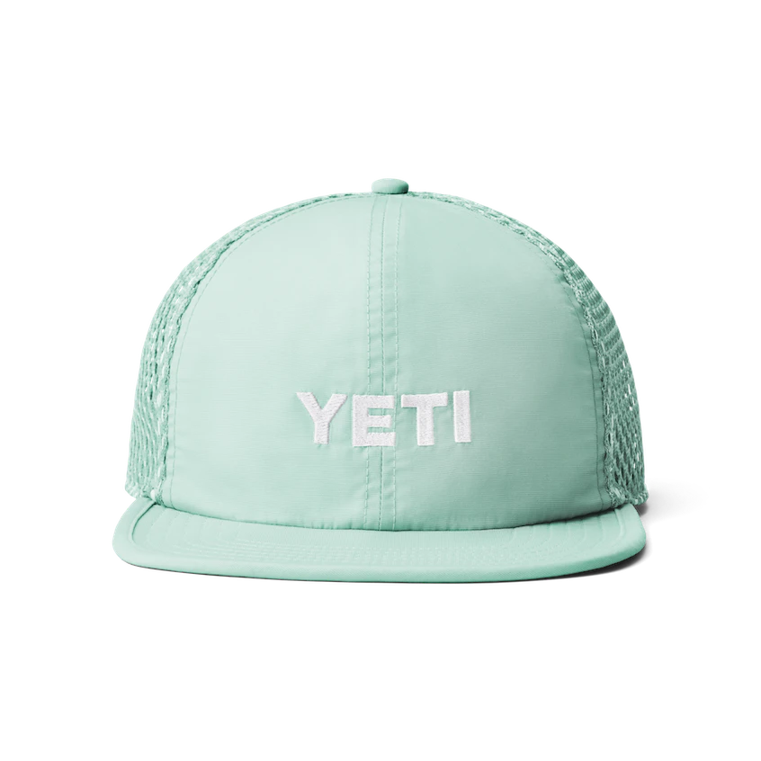 YETI- Logo Performance Hat Ice Blue