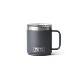 YETI- Rambler 10oz Stackable Mug in Charcoal