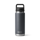YETI- Rambler 26oz Bottle with Chug Cap in Charcoal