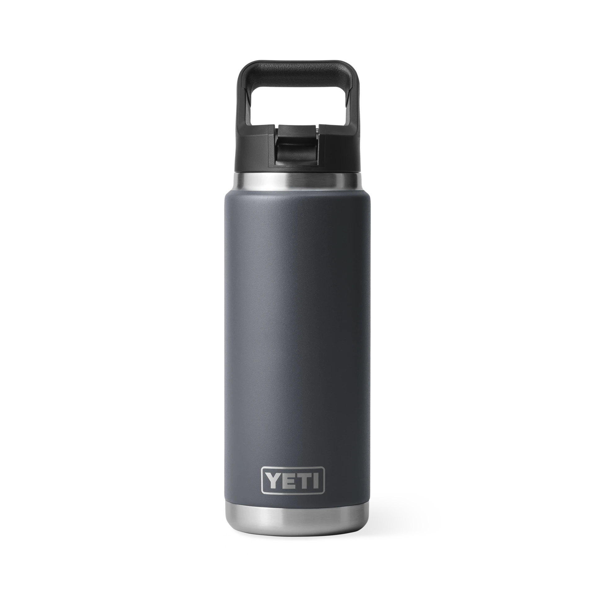 YETI- Rambler 26oz Bottle with Straw Cap Charcoal