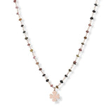 AMEN- Hard Stones Necklace 70 cm