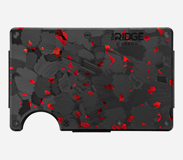 THE RIDGE- Carbon Fiber Forged Ember Wallet