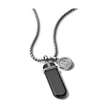 PRECISIONIST BLACK ONYX PENDANT WITH CHAIN J96N008