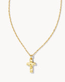 KENDRA SCOTT- Cross Pendant Necklace in Gold