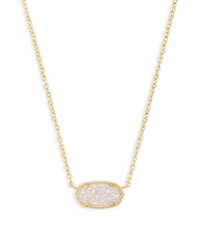 Kendra Scott Nola Short Pendant Necklace in Rose Gold Drusy - Walmart.com