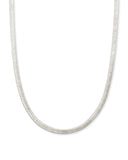 KENDRA SCOTT- Kassie Chain Necklace in Rhodium Metal