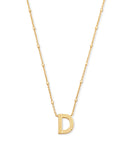 KENDRA SCOTT- Letter "D" Pendant Necklace in Gold