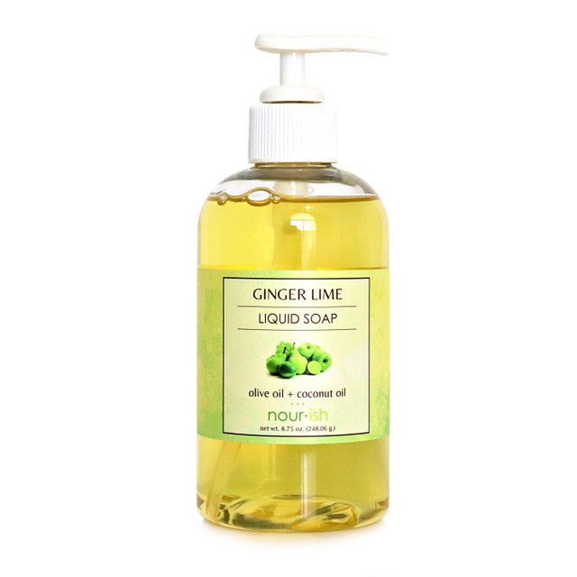 Nourish- Ginger Lime Liquid Soap